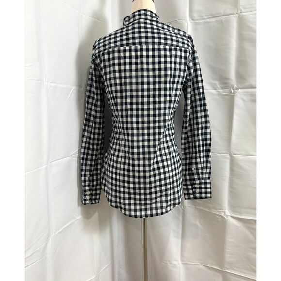 NWT J Crew Gingham lightweight cotton shirt in signature fit - Picture 2 of 6